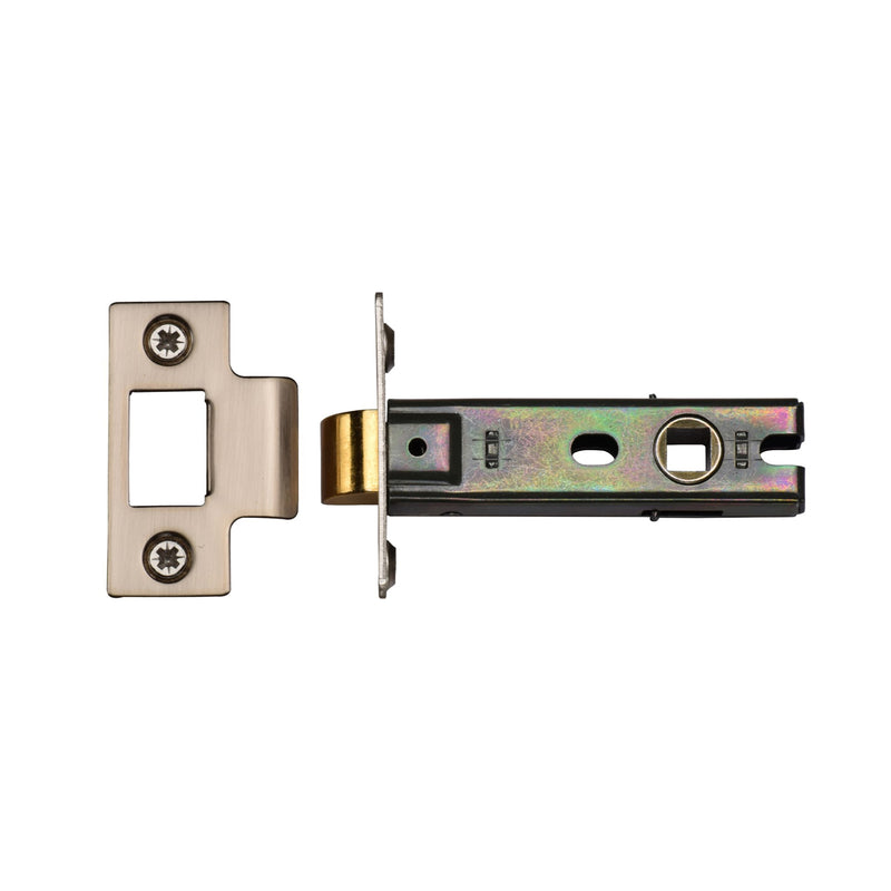 York Tubular Latch 3" Satin Chrome/Nickel Finish - YKTL3N-SN&SC