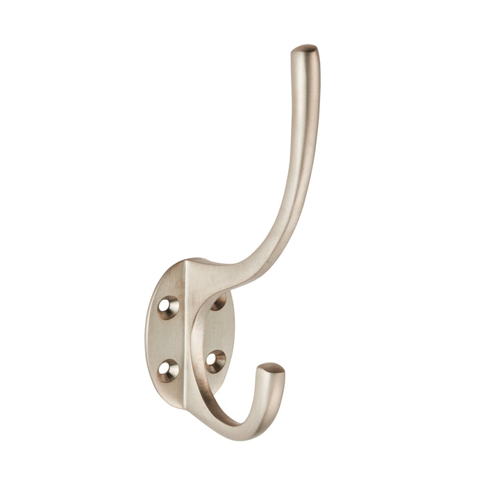 Carlisle Brass - Hat and Coat Hook - Satin Nickel - AA25SN - Choice Handles