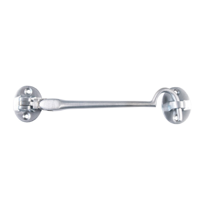 Carlisle Brass - Silent Pattern Cabin Hook 100mm - Satin Chrome - AA61SC - Choice Handles