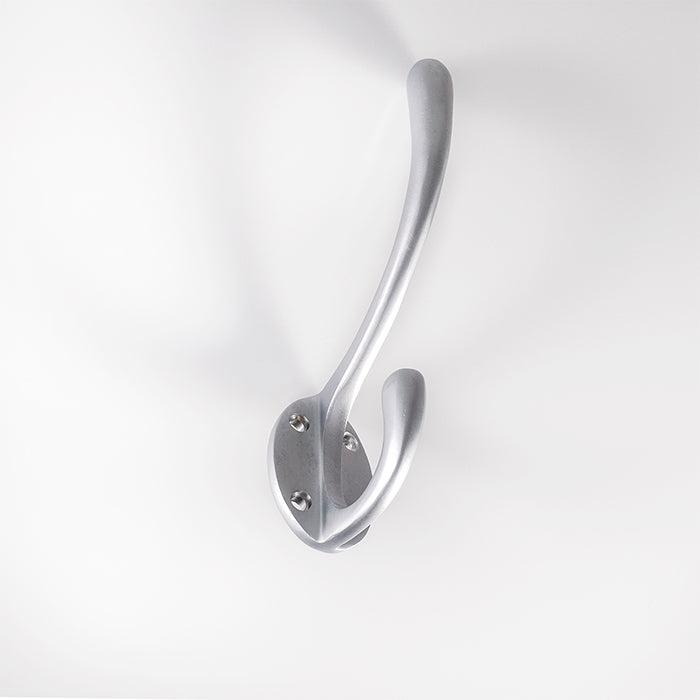 Carlisle Brass - Hat and Coat Hook - Satin Chrome - AQ25SC - Choice Handles