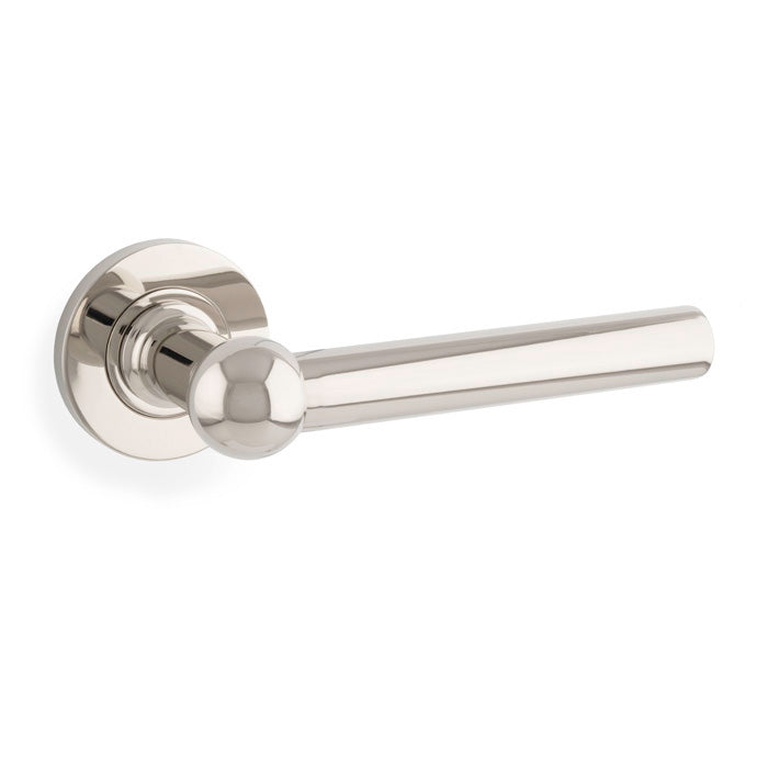 Alexander & Wilks Siskin Lever on Rose - Polished Nickel PVD - AW250PNPVD