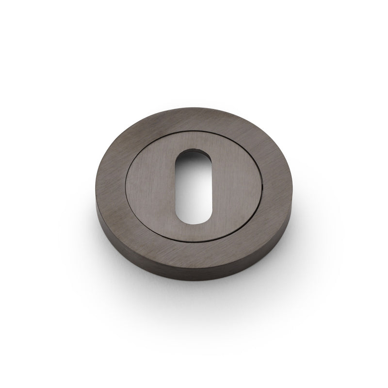 Alexander and Wilks - Concealed Fix Escutcheon - Dark Bronze PVD - Standard Profile - AW391DBZPVD