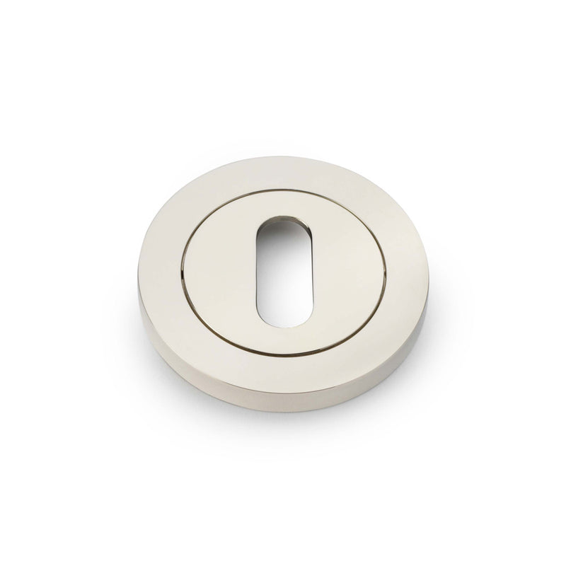 Alexander and Wilks - Concealed Fix Escutcheon - PVD Polished Nickel - Standard Profile - AW391PNPVD