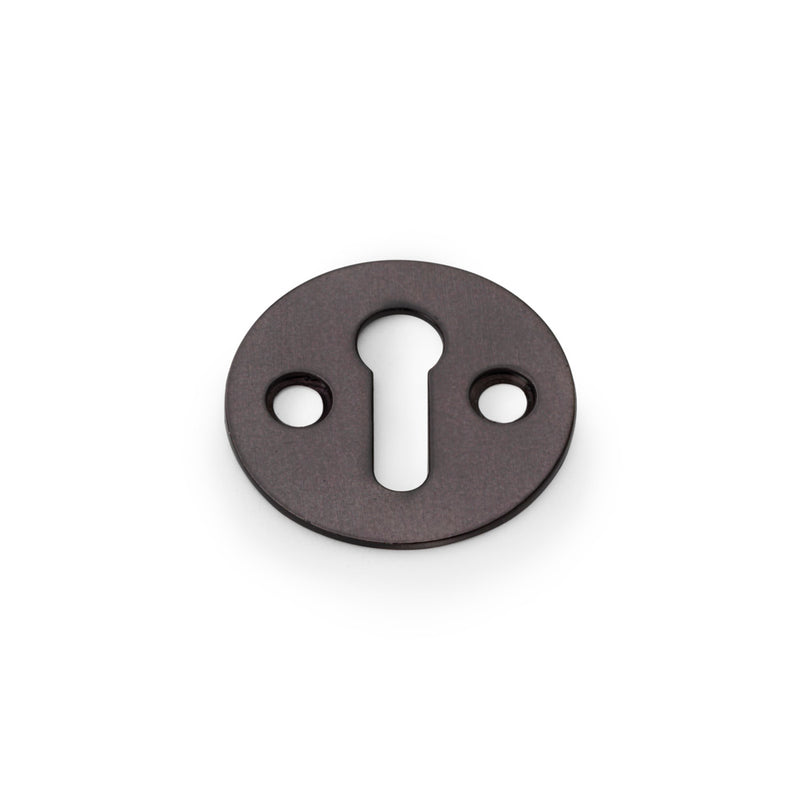 Alexander and Wilks - Victorian Standard Profile Escutcheon - Dark Bronze - AW399DBZ