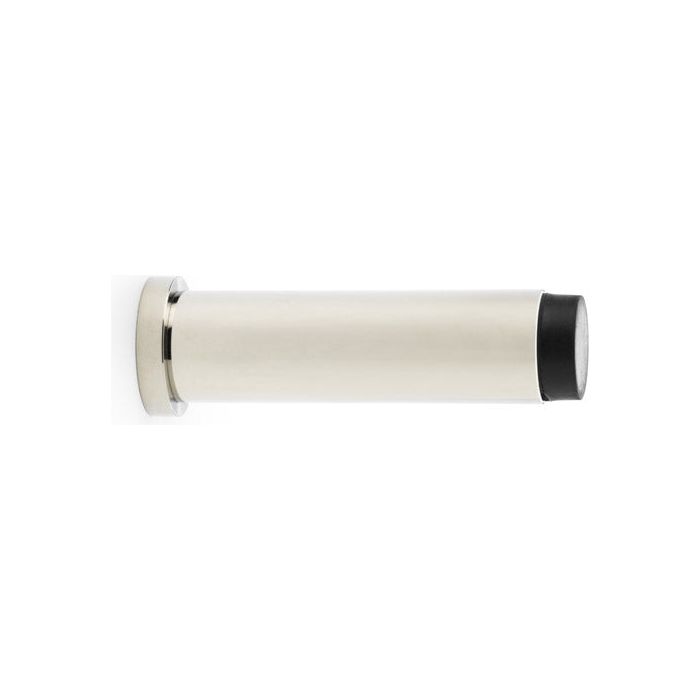 Alexander and Wilks - Plain Projection Cylinder Door Stop - Polished Nickel - AW601-75-PNPVD