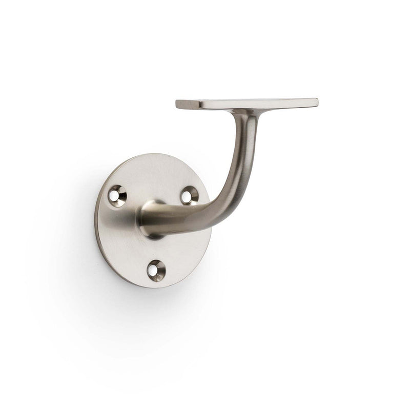 Alexander and Wilks - Architectural Handrail Bracket - Satin Nickel - AW750SN