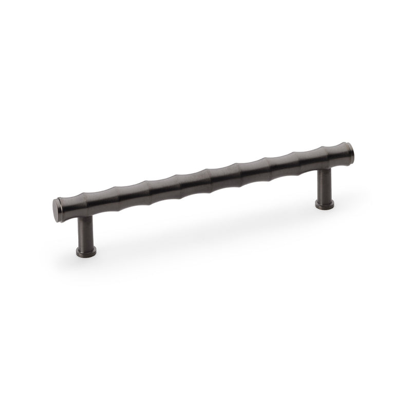 Alexander and Wilks - Crispin Bamboo T-bar Cupboard Pull Handle - Dark Bronze PVD - AW809B-160-DBZPVD