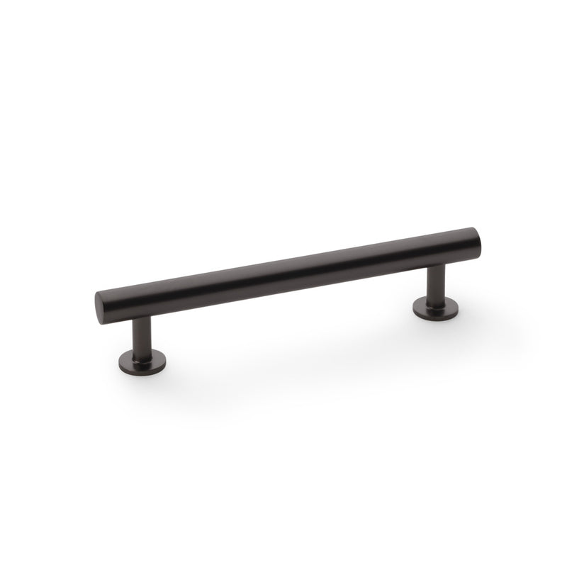 Alexander and Wilks - Round T-Bar Cabinet Pull Handle - Dark Bronze - 128mm - AW814-128-DBZ