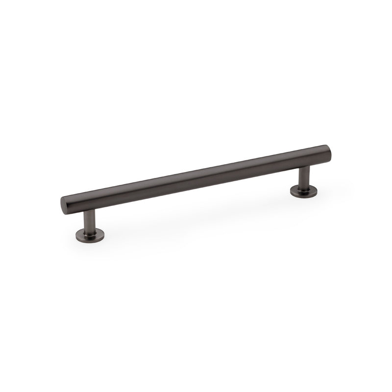 Alexander and Wilks Round T-Bar Cabinet Pull Handle - Dark Bronze - 160mm - AW814-160-DBZ