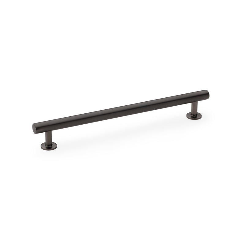 Alexander and Wilks Round T-Bar Cabinet Pull Handle - Dark Bronze - 192mm - AW814-192-DBZ