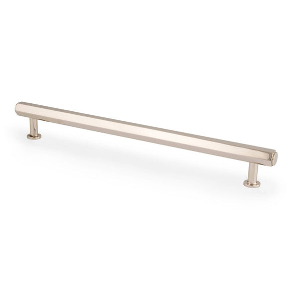 Alexander & Wilks Vesper Alexander and Wilks Hex  T-Bar Cabinet Pull-Polished Nickel-224mm C/C - AW830-224-PN