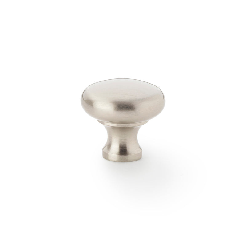 Alexander and Wilks  - Wade Round Cupboard Knob - Satin Nickel - 32mm - AW836-32-SN