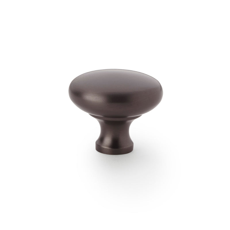 Alexander and Wilks  - Wade Round Cupboard Knob - Dark Bronze - 38mm - AW836-38-DBZ