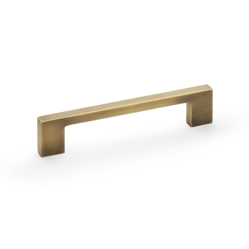 Alexander and Wilks - Marco Cupboard Pull Handle - Antique Brass - 128mm - AW837-128-AB