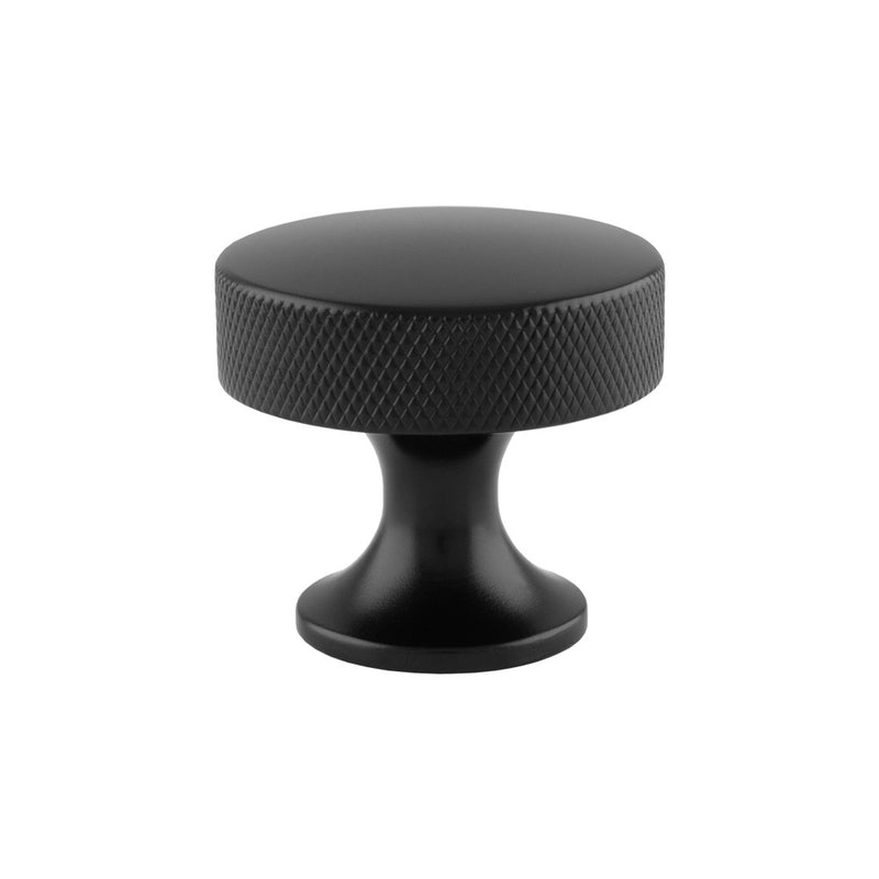 Alexander & Wilks Berlin Alexander and Wilks Cupboard Knob - Black - 38mm - AW841-38-BL