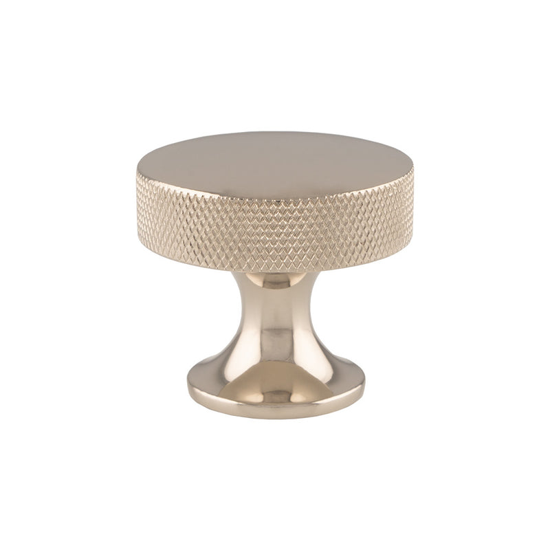 Alexander & Wilks Berlin Alexander and Wilks Cupboard Knob - Polished Nickel - 38mm - AW841-38-PN