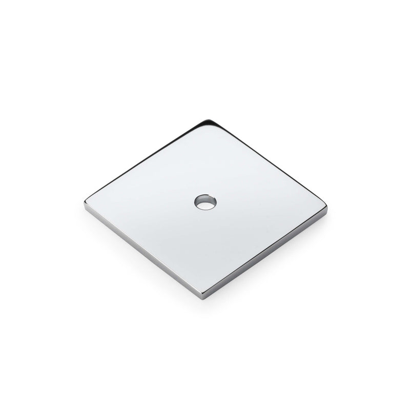 Alexander and Wilks Quantock Square Backplate - Polished Chrome - AW893-38-PC