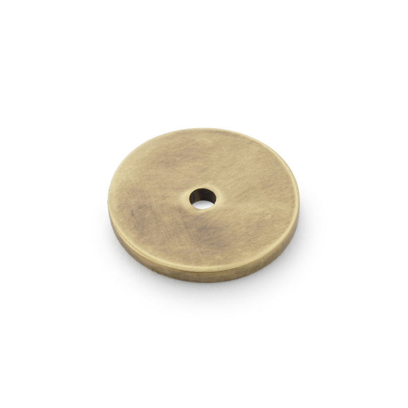 Alexander and Wilks - Circular Backplate - Antique Bronze - Diameter 30mm - AW895-30-ABZ