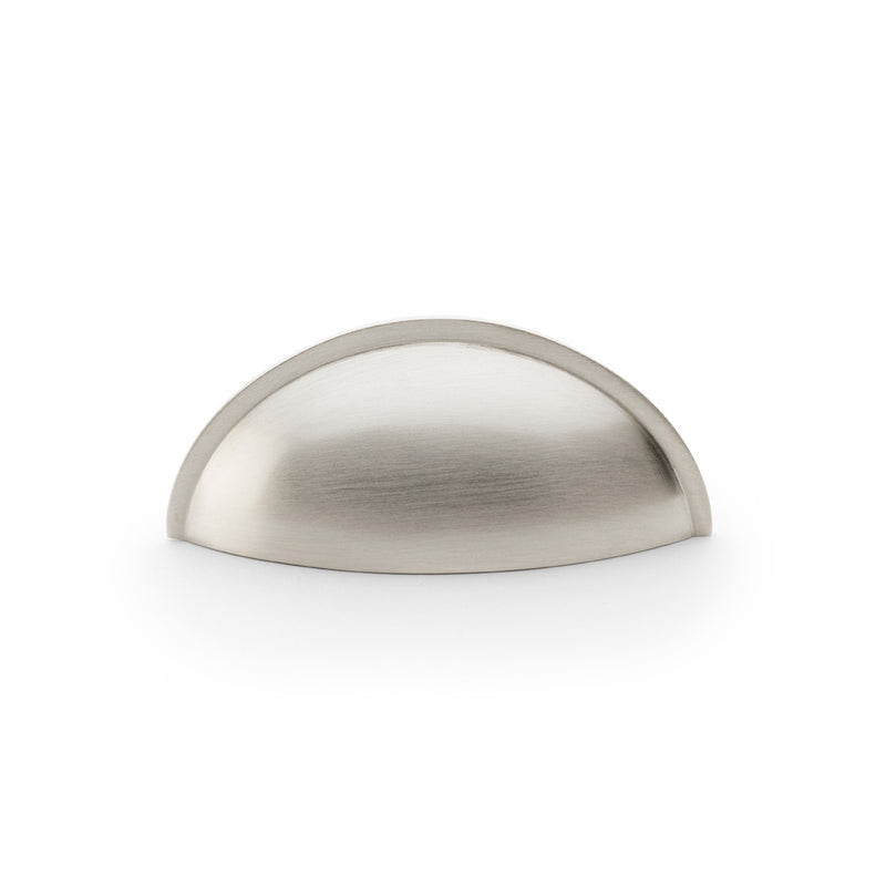 Alexander and Wilks - Quieslade Cup Handle - Satin Nickel - AW909SN