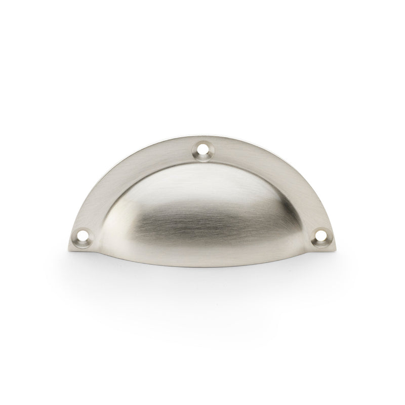 Alexander and Wilks - Raoul Cup Handle - Satin Nickel - AW910SN