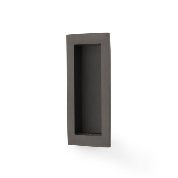 Alexander & Wilks Rectangular Flush Pull - 100X45mm - Dark Bronze Pvd - AW911-100-DBZPVD