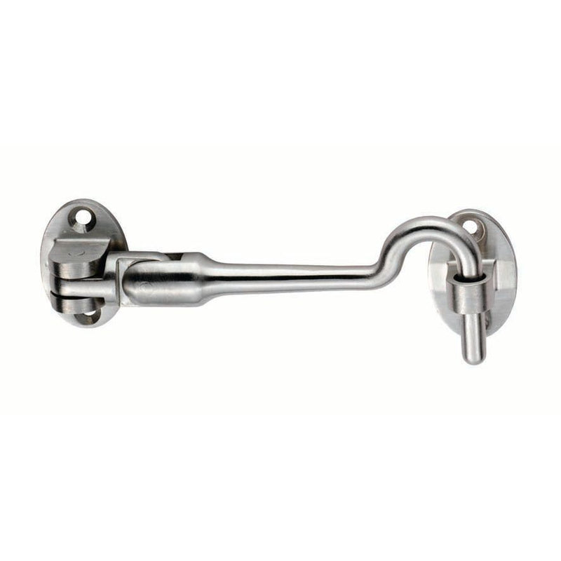 Eurospec - Silent Pattern Cabin Hook 150mm - Satin Stainless Steel - CAB1150SSS - Choice Handles