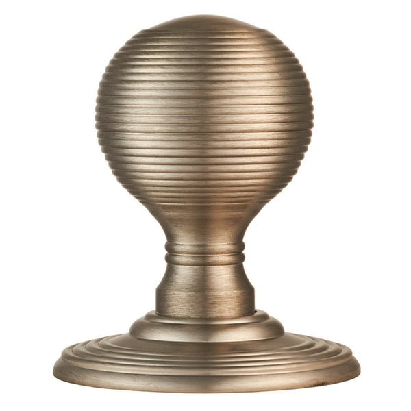 Carlisle Brass - Delamain Reeded Knob - Satin Nickel - DK37CSN - Choice Handles