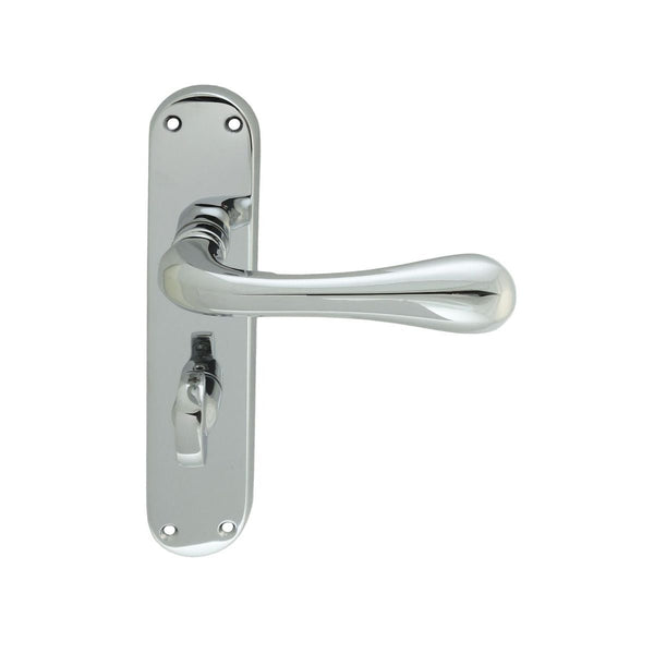 Manital - Astro Lever on WC Backplate - Polished Chrome - EL23CP - Choice Handles