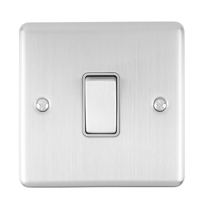 Eurolite Enhance Decorative 20Amp Switch - Satin Stainless - EN20ASWSSG - Choice Handles