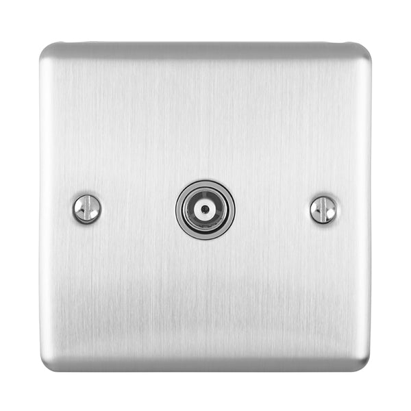 Eurolite Enhance Decorative Tv - Satin Stainless - EN1TVSSG - Choice Handles