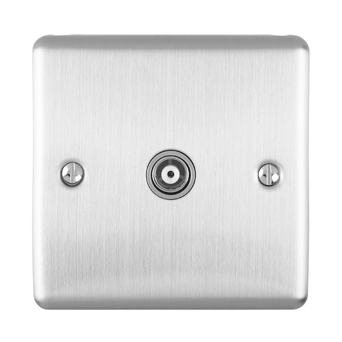 Eurolite Enhance Decorative Tv - Satin Stainless - EN1TVSSG - Choice Handles