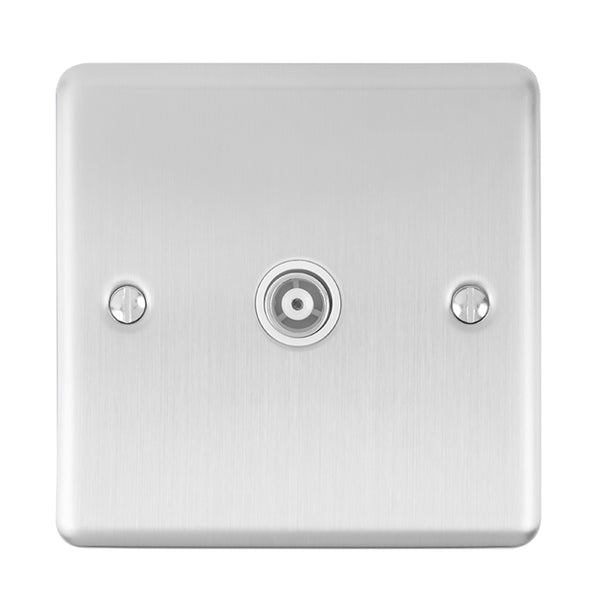 Eurolite Enhance Decorative Tv - Satin Stainless - EN1TVSSW - Choice Handles