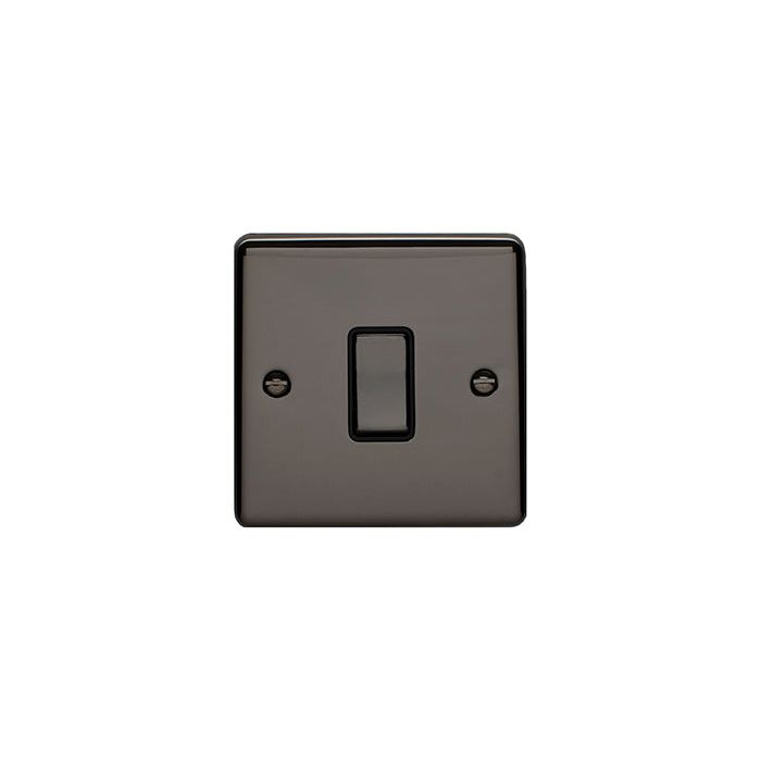 Eurolite Enhance Decorative 20Amp Switch - Black Nickel - EN20ASWBNB - Choice Handles