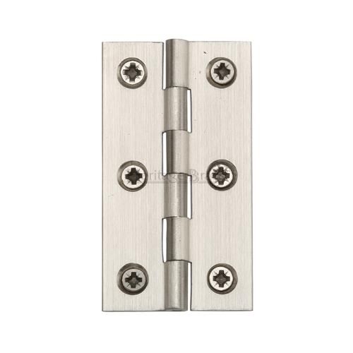 Heritage Brass Hinge Brass 2" X 1 1/8" Satin Nickel finish - HG99-115-SN