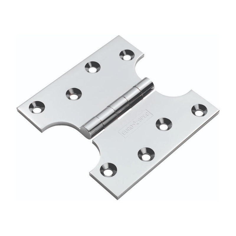 Eurospec - Parliament Hinge 102mm x 50mm x 102mm - Polished Chrome - HIN3424PC - Choice Handles