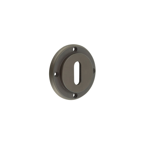 Burlington - Standard Keyway Escutcheons - Roses Sold Seperately - Dark Bronze - BUR60DB - Choice Handles