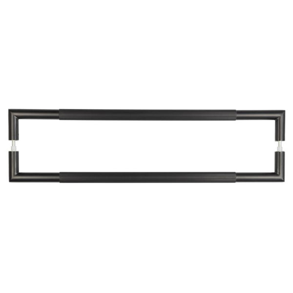 Three One Six PVD Range - Linear Pull Handles 600x25mm Back to Back - Black - JMB15 - Choice Handles