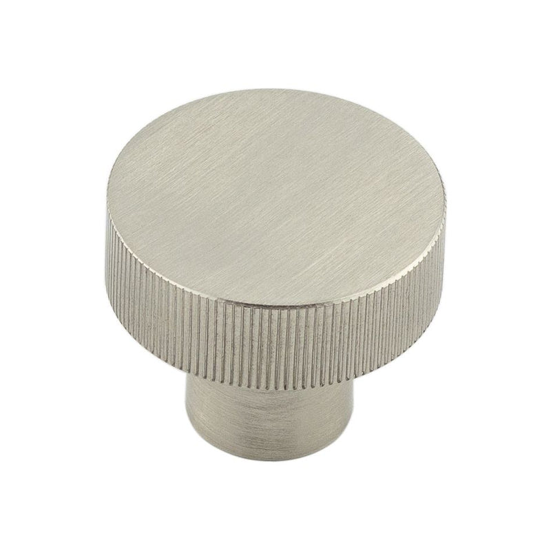 Hoxton - Thaxted Cupboard Knobs 30mm - Satin Nickel - HOX230SN - Choice Handles