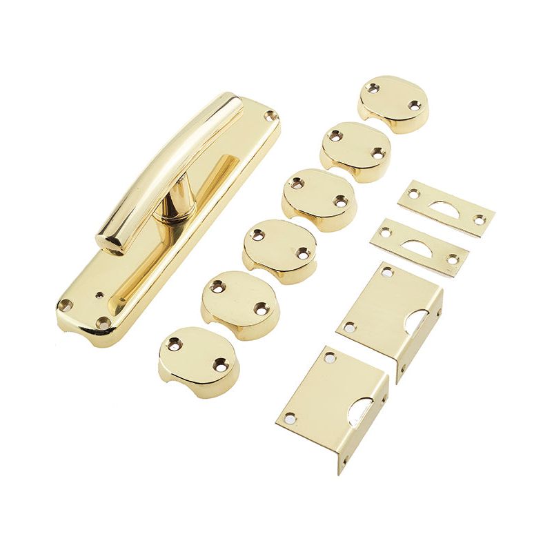 Jedo - Espagnolette Bolts - Polished Brass - JV633PB - Choice Handles