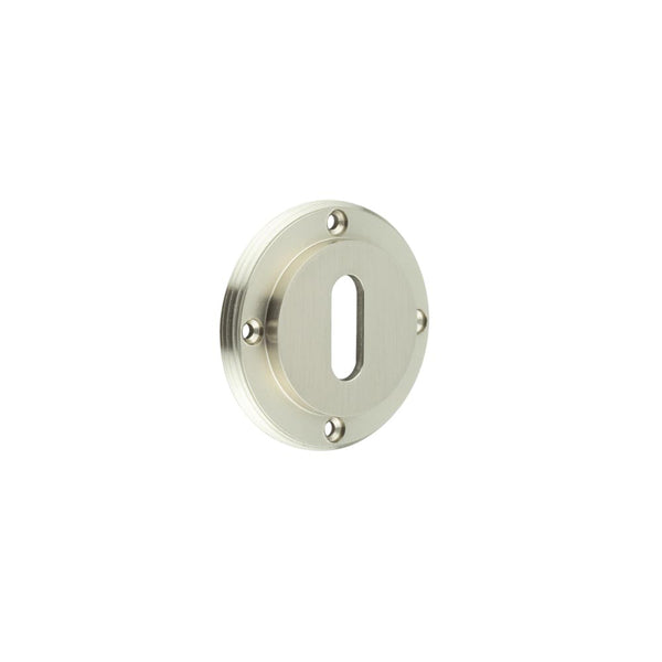 Burlington - Standard Keyway Escutcheons - Roses Sold Seperately - Satin Nickel - BUR60SN - Choice Handles