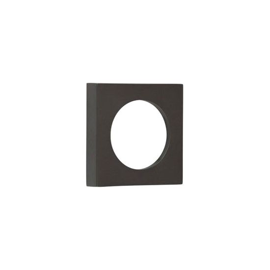 Burlington - Plain Square Outer Rose for Burlington Escutcheon - Dark Bronze - BUR171DB - Choice Handles