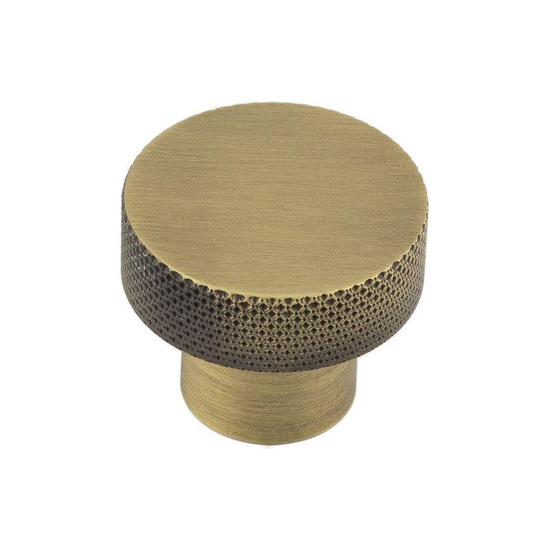 Hoxton - Wenlock Cupboard Knobs 30mm - Antique Brass - HOX130AB - Choice Handles