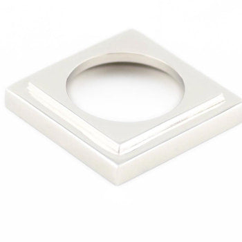 Burlington - Stepped Square Outer Rose for Burlington Escutcheon - Satin Nickel - BUR173SN - Choice Handles