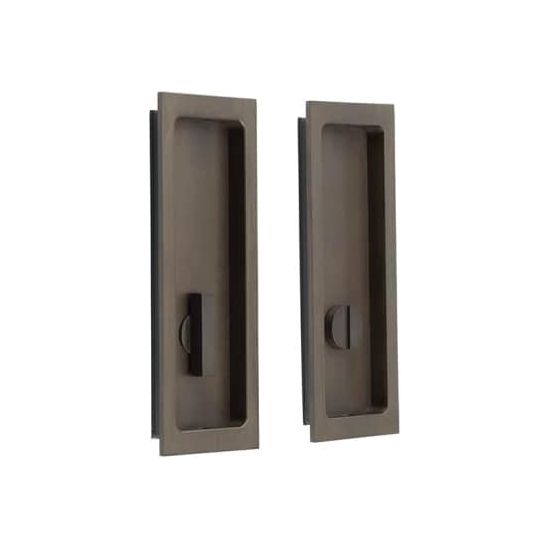 Burlington  - Rectangular Turn & Release - Dark Bronze - BUR226DB - Choice Handles