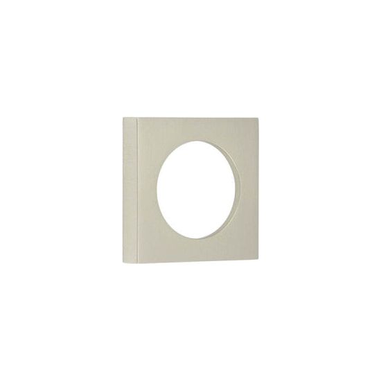 Burlington - Plain Square Outer Rose for Burlington Escutcheon - Satin Nickel - BUR171SN - Choice Handles