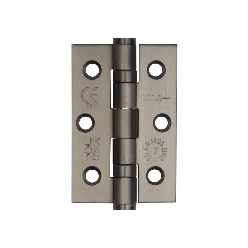 Jedo Stainless Steel Grade 7 Ball Bearing Hinges 76x50mm Dark Bronze - J9502DB