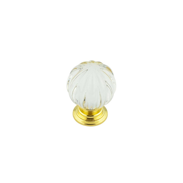 Jedo - 25mm PVD Pumpkin Ball Cupboard Knob - JH4152-25PVD