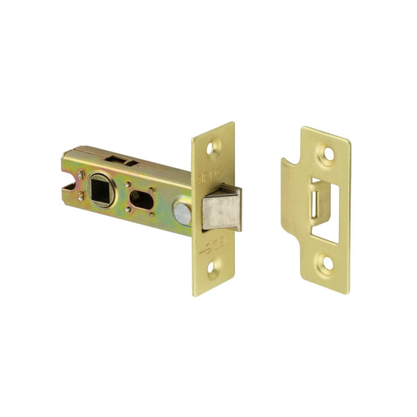 Jedo - 64mm Satin Brass Tubular latch - JL120SB