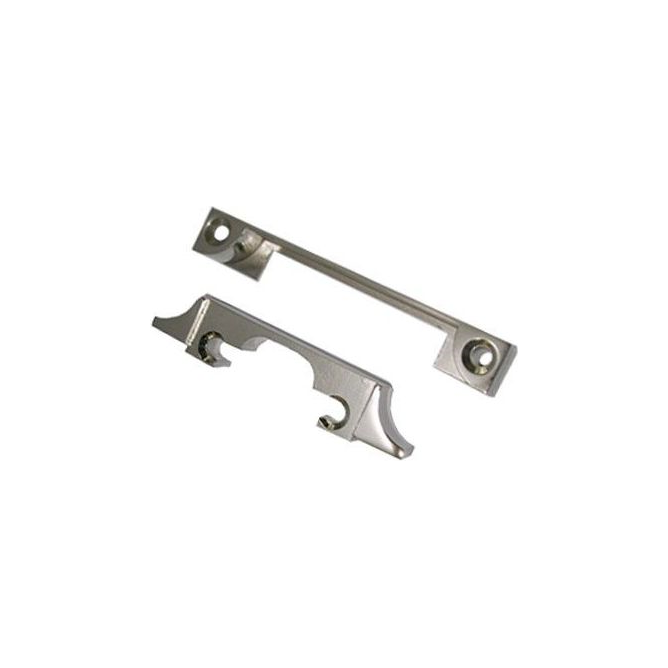 York Tubular Latch Rebate Kit Satin Chrome Finish
 - YKRBTL-SC