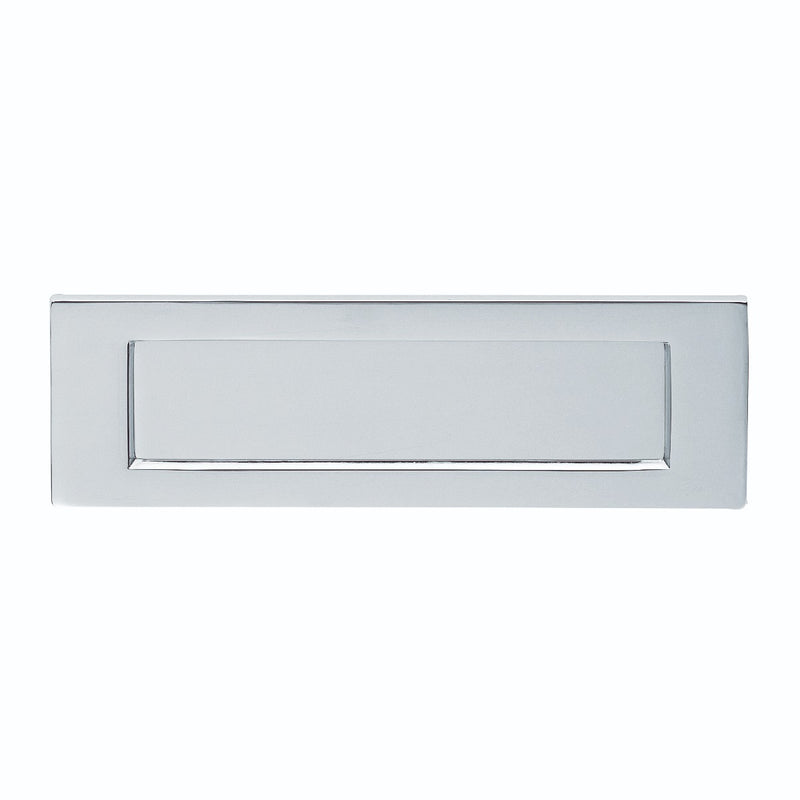 Carlisle Brass  - Plain Letter Plate 276mm x 94mm - Polished Chrome - M36BCP - Choice Handles